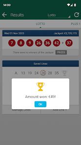 irish lottery results 49's